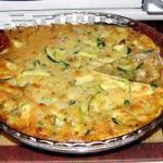 Swiss Quiche with Zucchini and Goat Cheese Appetizer