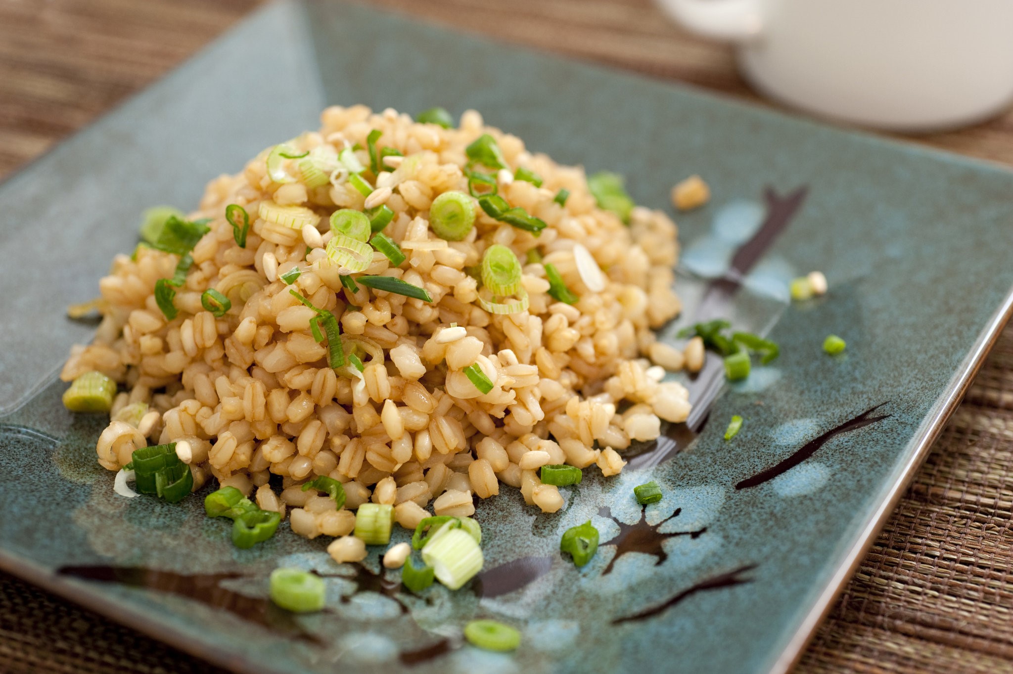 American Wheat Berries With Sesame Soy Sauce and Scallions Recipe Dessert