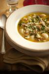 American Lima Bean and Porcini Soup Recipe Appetizer