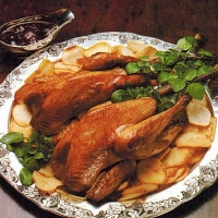 British Roast Pheasant Dinner