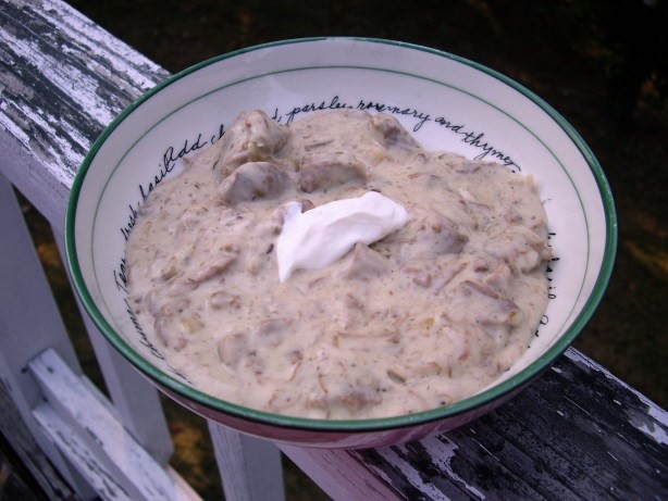German German Lamb in Sour Cream crock Pot aka Treasure Trove Dinner
