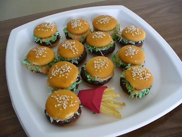 American Cheeseburger in Paradise Cookies Dessert