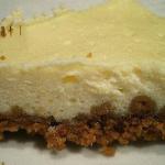 Italian Ricotta Cake with Speculoos Soil Dessert