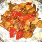 Italian Hot Sausage Vinegar Peppers and Potatoes by Marco Anthony Stanco Appetizer