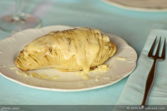 Italian Baked Sliced Potatoes 2 Dinner