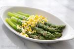 American Boiled Asparagus with Sieved Eggs and Caper Vinaigrette Recipe BBQ Grill