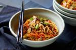 Chinese Soy Grilled Chicken Lo Mein Recipe BBQ Grill