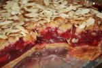 American Frosted Cranberrycherry Pie Dessert
