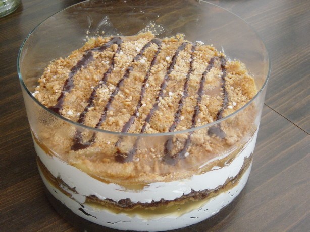 American Peanutty Apple Trifle Dessert Dessert