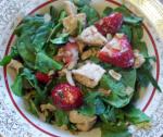 American Chicken and Strawberry Spinach Salad Dessert