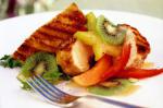 Canadian Chargrilled Chicken With Tropical Fruit Recipe BBQ Grill