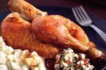 Canadian Roast Chicken With Apple Seasoning And Cauliflower Puree Recipe Appetizer