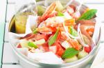 Prawn Melon And Feta Salad Recipe recipe