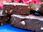 American Outrageously Healthy Deep Chocolate Brownies Dessert