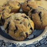 Canadian Muffins Forts in Bilberries Dessert