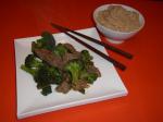 American Orange Beef  Broccoli Dinner