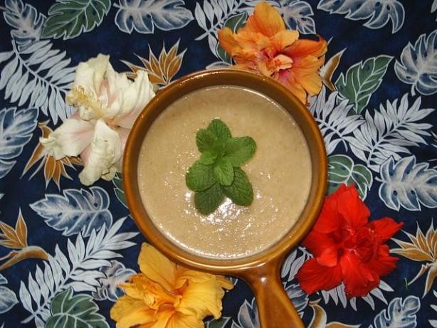 American Lowfat Cream of Celery Soup With Garlic Curry  Herbs Appetizer