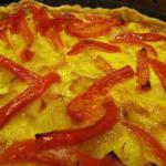 Italian Quiche with Peppers Dinner