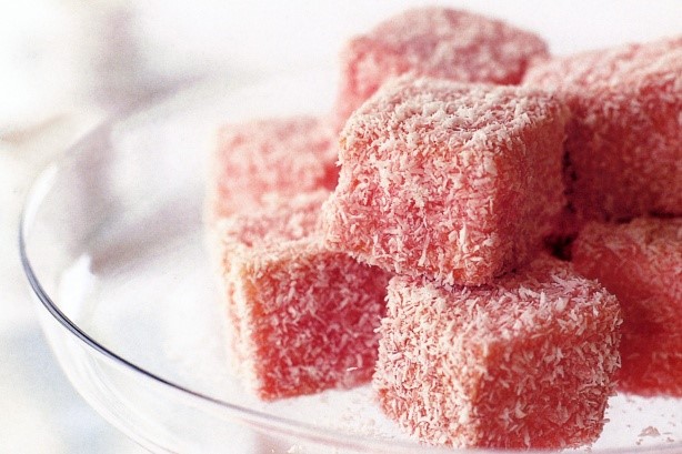 American Strawberry Lamingtons Recipe Dessert