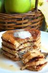 American Applepecan Pancakes Breakfast