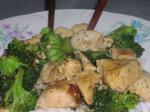 American Chicken With Broccoli and Garlic Sauce  Points Dinner