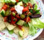 American Vegetarian Taco Salad  Low Fat Appetizer