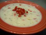 British Cauliflower and Crab Chowder Appetizer