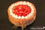 British Lady Fingers Fruit Cake  Tort Diplomat  Roxyands Kitchen Appetizer