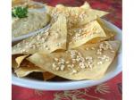 American Sesame Wonton Wedges Appetizer