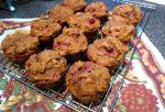 British Fresh Cranberry Pumpkin Muffins Dessert