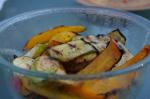 British Grilled Zucchini and Other Vegetables Appetizer