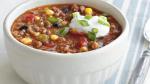 American Beefy Corn and Black Bean Chili Appetizer