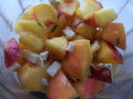 American Tarragon Peaches With Crumbled Roquefort Appetizer