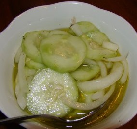 Brazilian Classic Cucumber Salad Appetizer