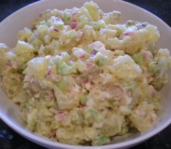 Brazilian Cold Potato Salad Appetizer