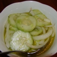 Brazilian Classic Cucumber Salad Appetizer