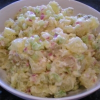 Brazilian Cold Potato Salad Appetizer