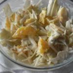 British Endive Salad with Fruit and Blue Cheese Appetizer