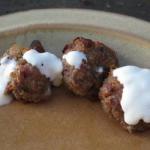 Bulgarian Meatballs in the Rhubarb Appetizer