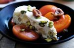 American Peach And Fig Salad With Semifreddo Recipe Dessert