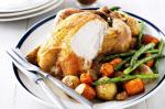 American Supereasy Roast Chicken And Vegetables Recipe Dinner