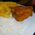 American Fried Fish Fast Dinner