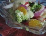 American Broccoli With Sweet Onion Vinaigrette Appetizer