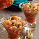 British Spicy Shrimp and Crab Cocktail Appetizer