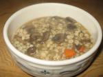 Italian Beef Mushroom Barley Soup 2 Appetizer