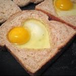 Irish Eggs in Fried Bread Breakfast