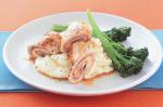 American Chicken Schnitzel Roll With Prosciutto Jalsberg And Sage Recipe Appetizer