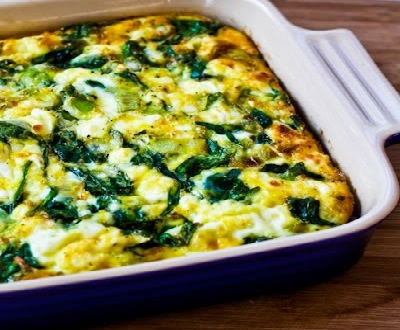 Spanish Spinach Casserole Dinner