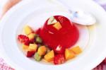 Canadian Wine Jellies With Seasonal Fruits Recipe Dessert
