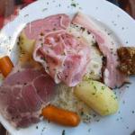 French Choucroute Alsacienne Appetizer